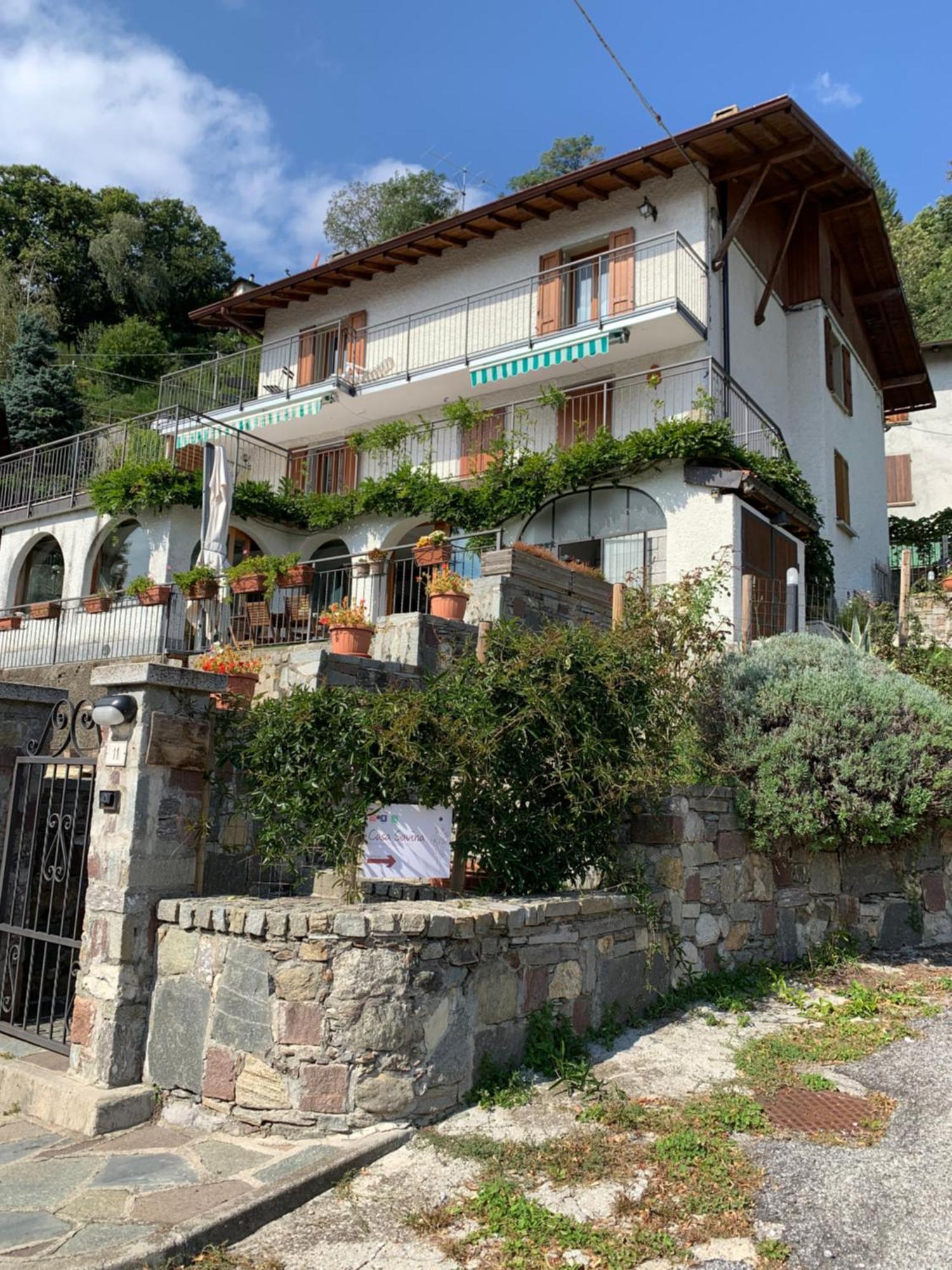 Casa Savina - Stupenda Vista Lago E Monti Plesio Extérieur photo